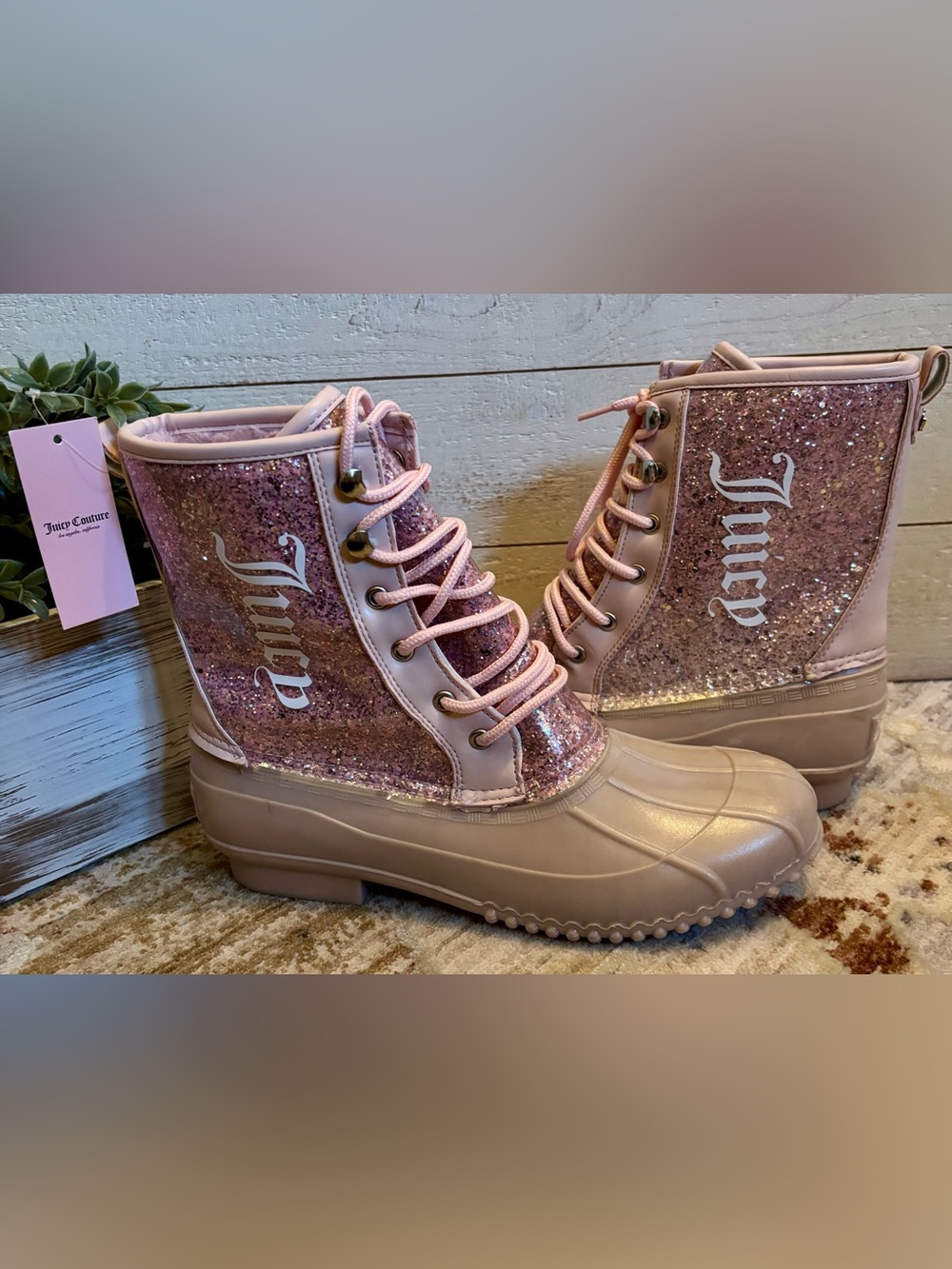 NWT! Juicy Couture Teena Rain Duck Boots